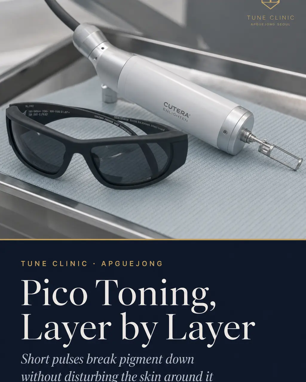 Pico Toning, Layer by Layer — Short pulses break pigment down without disturbing the skin around it