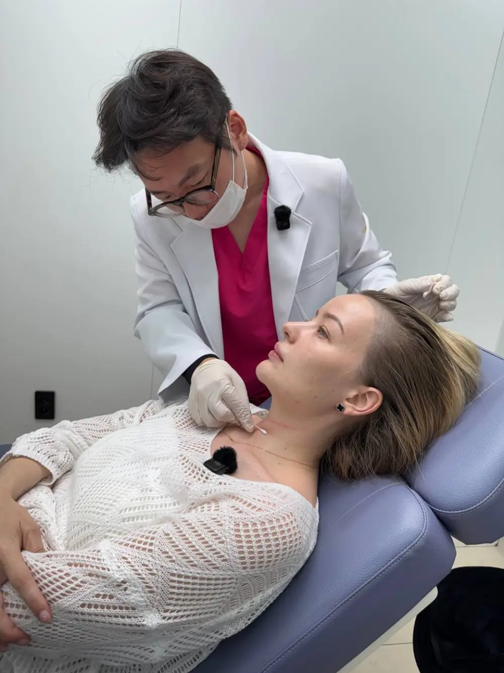 Neck wrinkle filler at Tune Clinic — 6