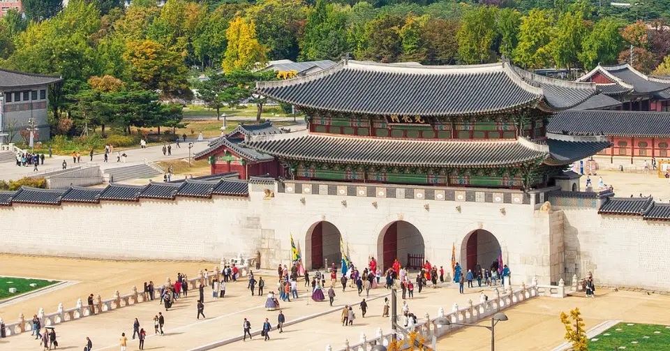 Gyeongbokgung Palace in central Seoul