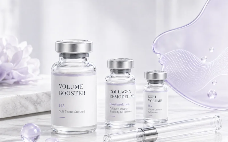 Volume booster and collagen remodeling protocol vials